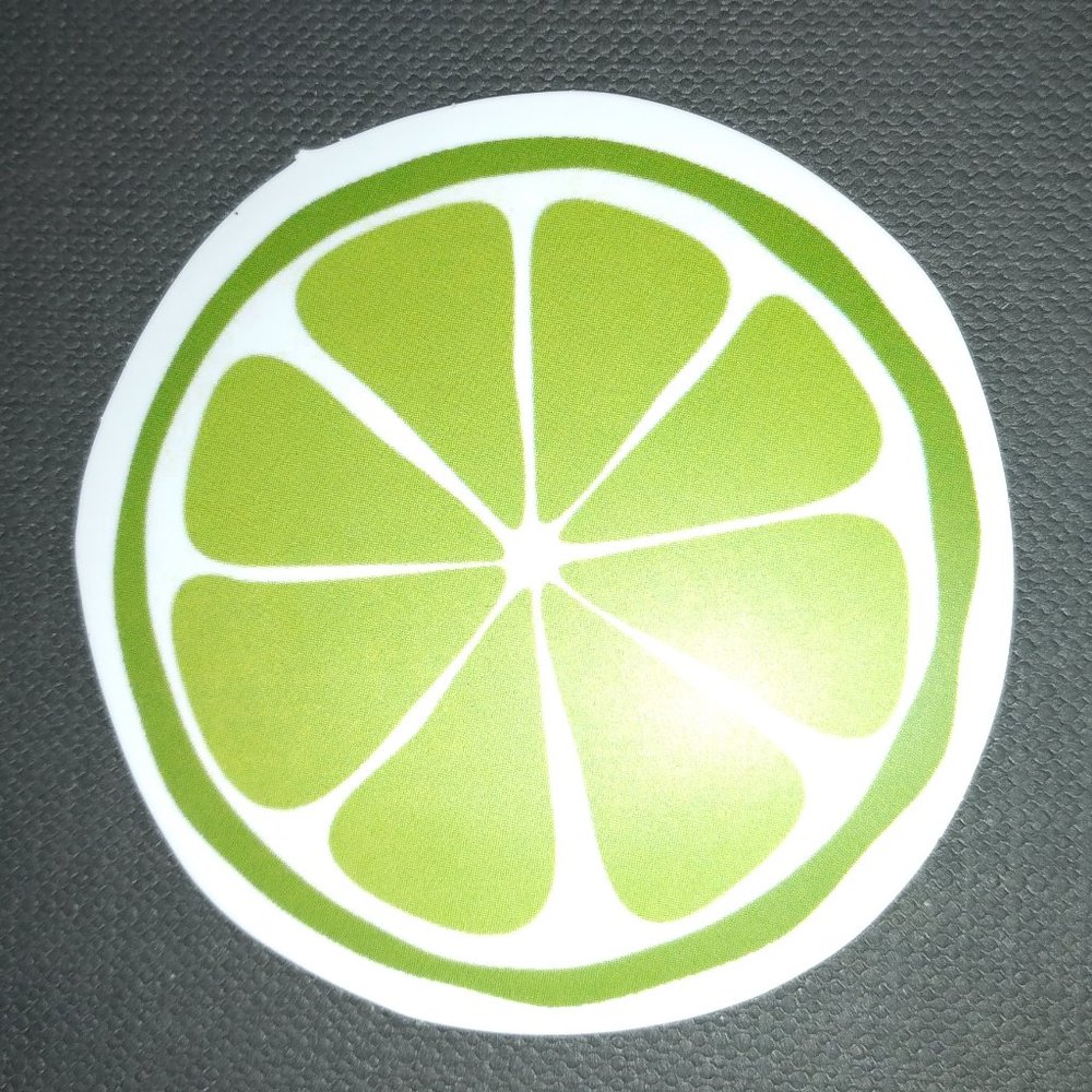 Lime sticker